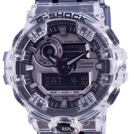 Orologio da uomo Casio G-Shock Special Color analogico digitale Clear Skeleton Diver GA-700SK-1A GA700SK-1A 200M