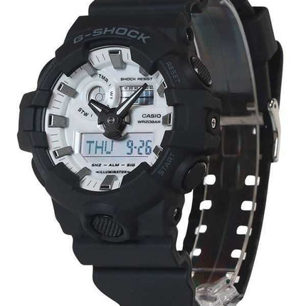 Casio G-Shock Analog Digital Resin Strap Quadrante Bianco Quarzo GA-700WD-1A 200M Orologio da Uomo