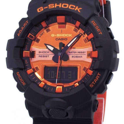 Casio G-Shock GA-800BR-1A GA800BR-1A Illuminatore Analog Digital 200M - Orologio da uomo