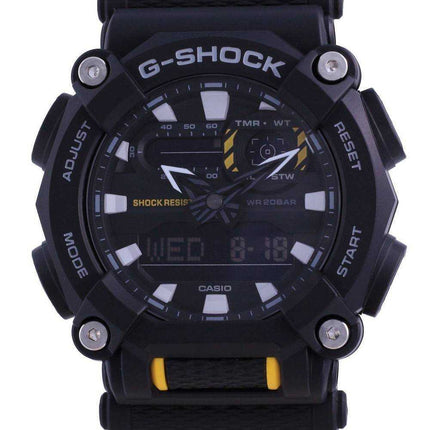 Orologio da uomo Casio G-Shock quadrante nero analogico digitale GA-900-1A GA900-1 200M