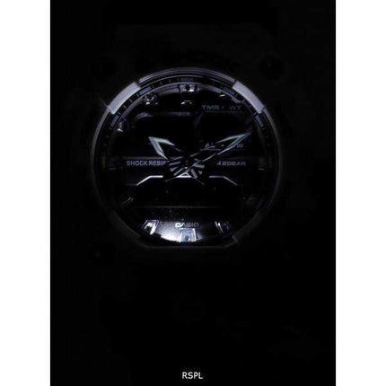 Orologio da uomo Casio G-Shock Frozen Forest analogico al quarzo digitale GA-900GC-7A GA900GC-7 200M