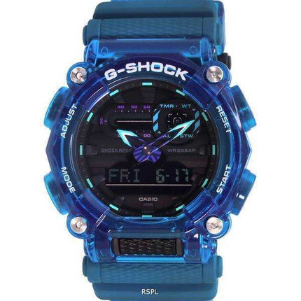 Orologio da uomo Casio G-Shock analogico digitale al quarzo Diver's GA-900SKL-2A GA900SKL-2 200M da uomo