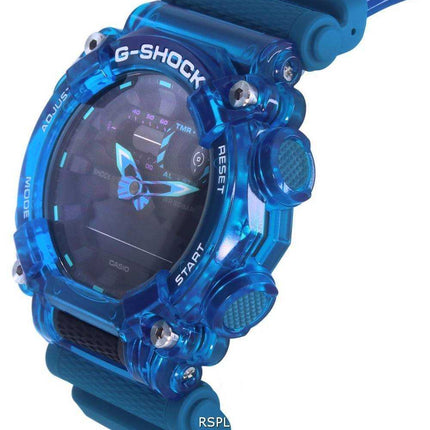 Orologio da uomo Casio G-Shock analogico digitale al quarzo Diver's GA-900SKL-2A GA900SKL-2 200M da uomo