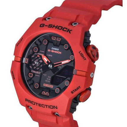 Orologio da uomo Casio G-Shock analogico digitale con cinturino in resina quadrante nero al quarzo GA-B001-4A 200M