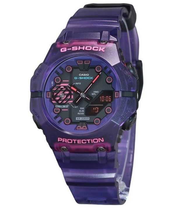 Casio G-Shock Cyberspace Analog Digital Smartphone Link Bluetooth Quadrante Nero Quarzo GA-B001CBRS-6A 200M Orologio da Uomo