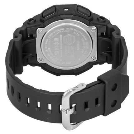 Orologio da uomo Casio G-Shock analogico digitale con collegamento per smartphone, quadrante nero in resina a base biologica, solare GA-B010-1A1 200M
