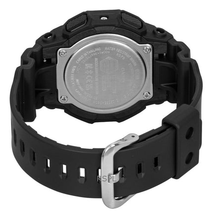 Orologio da uomo Casio G-Shock analogico digitale con collegamento per smartphone, quadrante nero in resina a base biologica, solare GA-B010-1A 200M