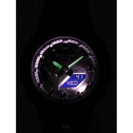 Casio G-Shock Analog Digital Mobile Link Cinturino in resina nera Tough Solar Power GA-B2100-1A 200M Orologio da uomo