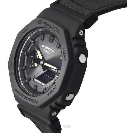Casio G-Shock Analog Digital Smartphone Link Bluetooth Quadrante Nero Tough Solar GA-B2100CT-1A5 Orologio da Uomo 200M