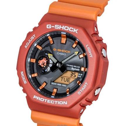 Orologio da uomo Casio G-Shock Charles Darwin Foundation Analog Digital Smartphone Link quadrante nero Solar GA-B2100DF-4A 200M