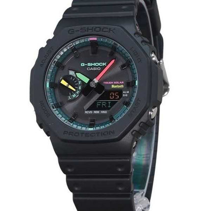 Casio G-Shock Analog Digital Smartphone Link Multi Fluorescent Accents Series Tough Solar GA-B2100MF-1A 200M Orologio da uomo