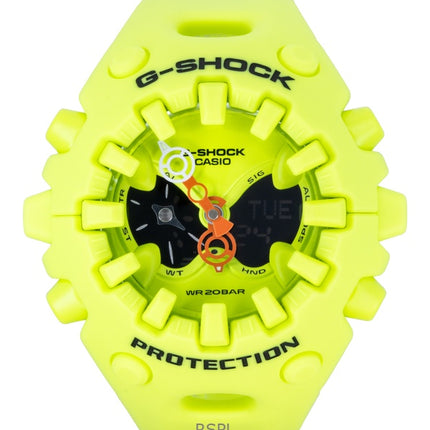 Orologio Casio G-Shock analogico digitale con cinturino in resina e quadrante verde al quarzo GA-V01-9A 200M unisex