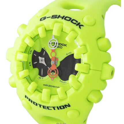 Orologio Casio G-Shock analogico digitale con cinturino in resina e quadrante verde al quarzo GA-V01-9A 200M unisex