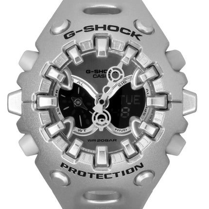 Orologio Casio G-Shock analogico digitale con cinturino in resina e quadrante argento al quarzo GA-V01A-8A 200M unisex