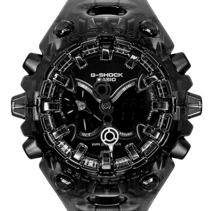 Orologio da uomo Casio G-Shock con cinturino in resina, analogico/digitale, quadrante nero, al quarzo, modello GA-V01SKE-8A, impermeabile fino a 200 metri.