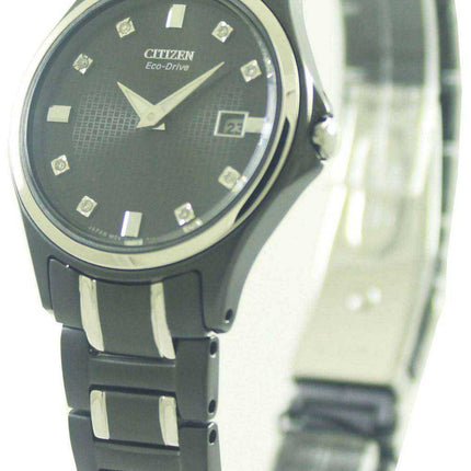 Citizen Eco-Drive Diamond Black IP GA1034-57G Orologio da donna