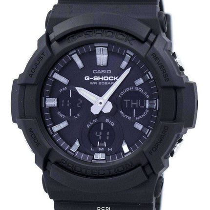 Casio G-Shock Resistente agli urti solari 200M GAS-100B-1A. Orologio da uomo