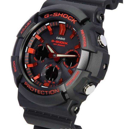 Orologio da uomo Casio G-Shock Analog Digital X Ignite Red Series Tough Solar GAS-100BNR-1A GAS100BNR-1 200M