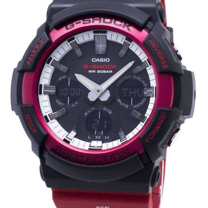 Orologio da uomo Casio G-Shock GAS-100RB-1A GAS100RB-1A Solar 200M