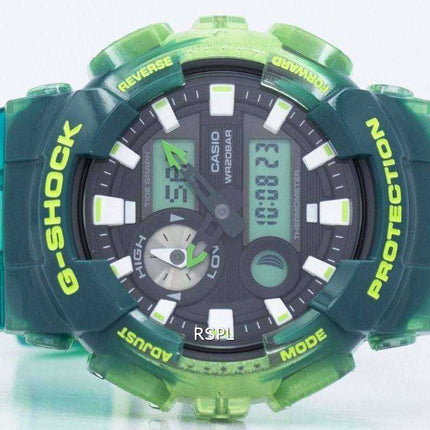 Casio G-Shock G-LIDE Tide Graph Termometro Moon Phase GAX-100MSA-3A GAX100MSA-3A Orologio da uomo