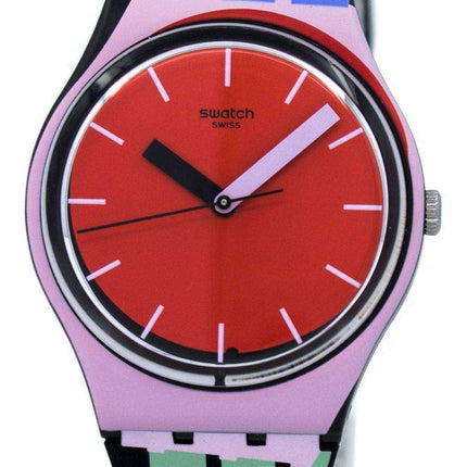 Swatch Originals A Cote Quartz Multicolor GB286 Orologio unisex