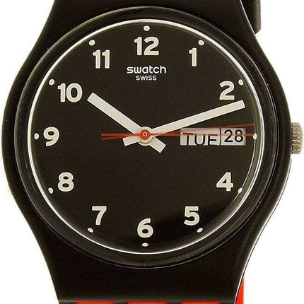 Orologio unisex Swatch Originals Red Grin Quartz GB754