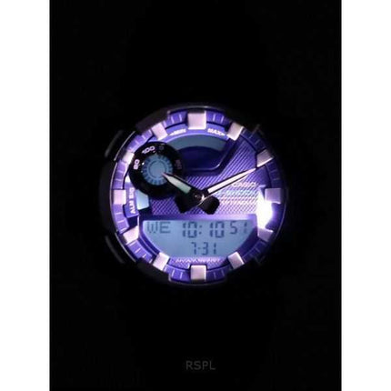 Casio G-Shock G-Squad Analog Digital Smartphone Link Cinturino in resina a base biologica Quadrante blu Quarzo GBA-900CB-1A 200M
