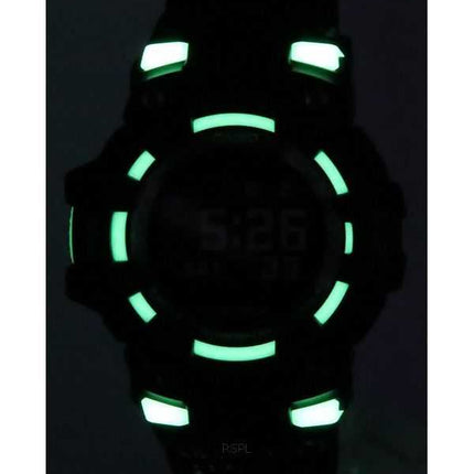 Orologio da uomo Casio G-Shock G-Squad con cinturino in resina digitale al quarzo GBD-100LM-1 200M