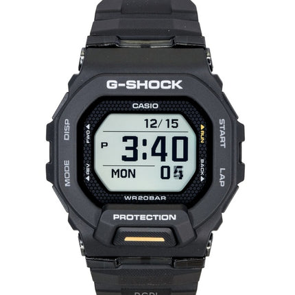 Orologio da uomo Casio G-Shock G-Squad Digital Smartphone Link con cinturino in resina nera al quarzo GBD-200-1A1 200M