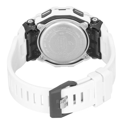 Orologio da uomo Casio G-Shock G-Squad Digital Smartphone Link con cinturino in resina bianca al quarzo GBD-200-7 200M