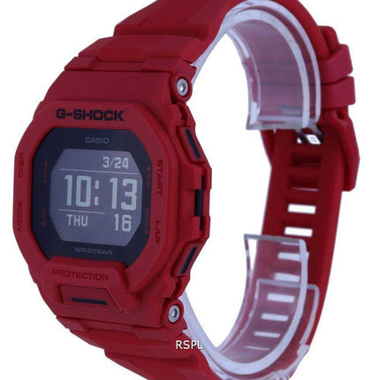 Orologio Casio G-Shock in resina digitale quadrante nero GBD-200RD-4 GBD200RD-4 200M orologio da uomo
