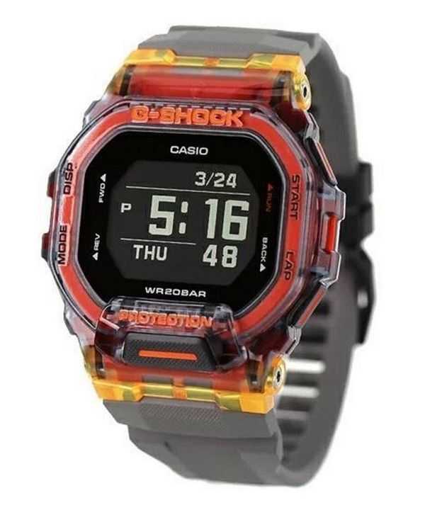 Orologio da uomo Casio G-Shock Move G-Squad Vital Bright Series Mobile Link al quarzo digitale GBD-200SM-1A5 200M