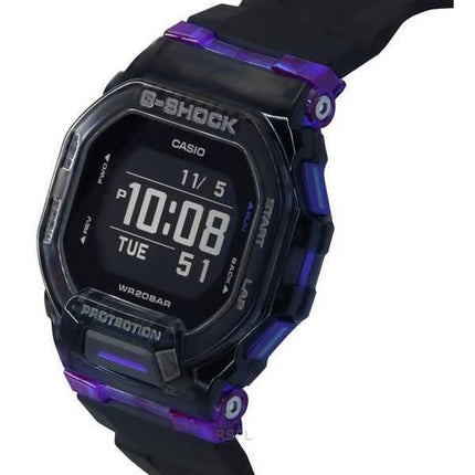Casio G-Shock G-Squad Digital Smartphone Link Cinturino in resina al quarzo GBD-200SM-1A6 Orologio da uomo 200M