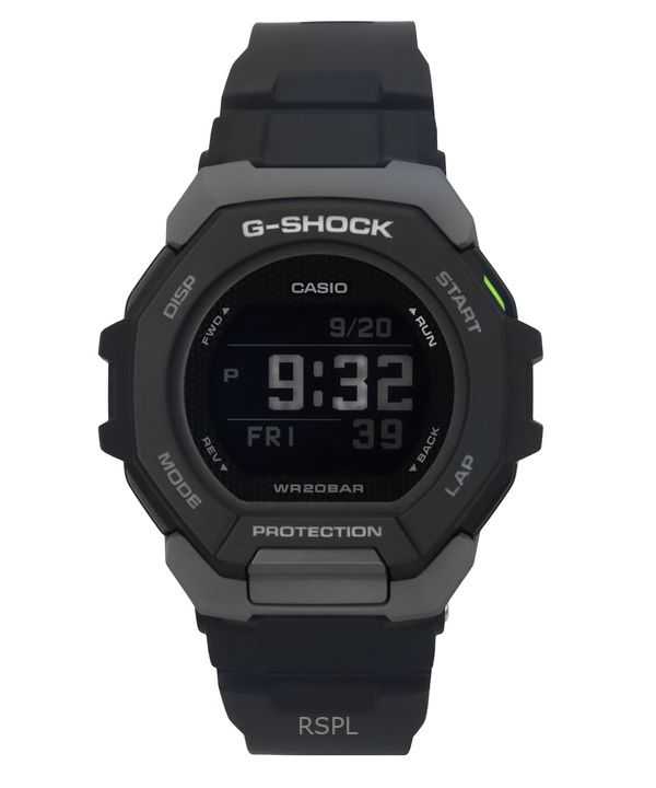 Casio G-Shock G-Squad Digital Smartphone Link Bio-Based Resin Quartz GBD-300-1 Orologio da uomo 200M