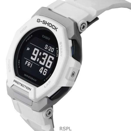 Casio G-Shock G-Squad Digital Smartphone Link Bianco Resina a base biologica Quarzo GBD-300-7 200M Orologio da uomo