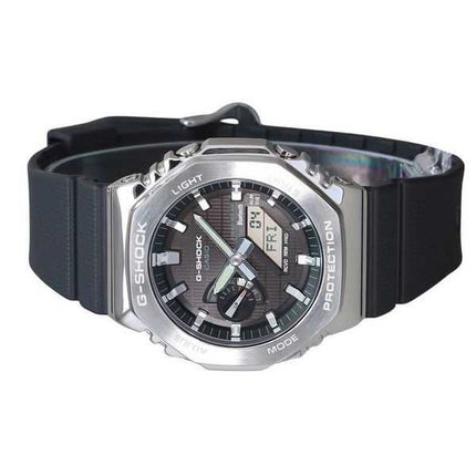 Casio G-Shock G-Steel Analog Digital Smartphone Link Cinturino in resina a base biologica Quadrante nero Orologio da uomo Tough