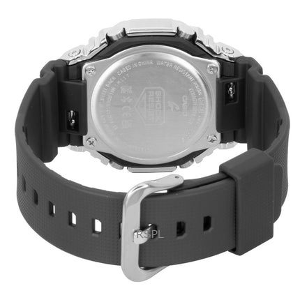 Orologio da uomo Casio G-Shock G-Steel con cinturino in resina a base biologica, collegamento per smartphone, analogico digitale, quadrante blu, solare GBM-2100A-2B 200M
