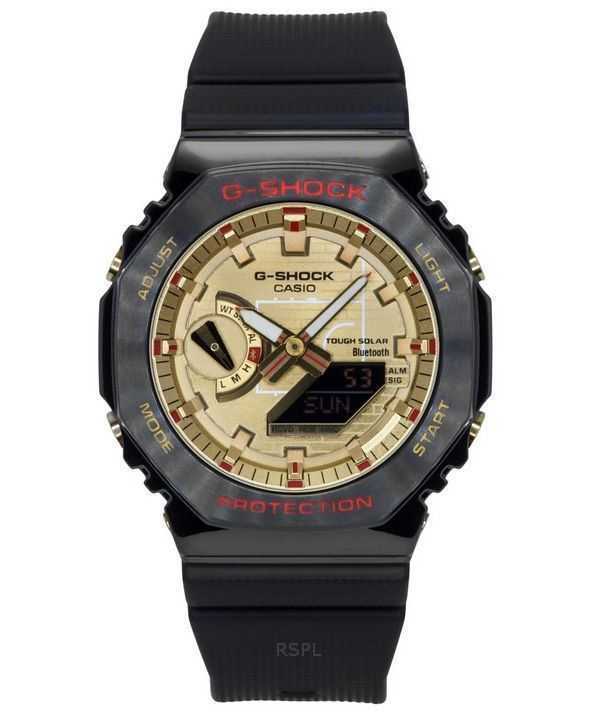 Casio G-Shock G-Steel Analog Digital Rui Hachimura Signature Model Smartphone Link Solar GBM-2100RH-1A 200M Orologio da uomo