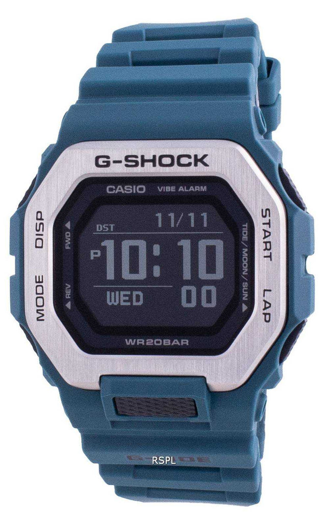 Orologio da uomo Casio G-Shock G-Lide World Time Quartz GBX-100-2 GBX100-2 200M