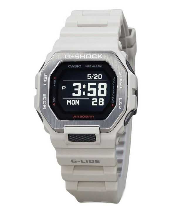 Casio G-Shock G-Lide Digital Smartphone Link Cinturino in resina grigia Quarzo GBX-100-8 200M Orologio da uomo