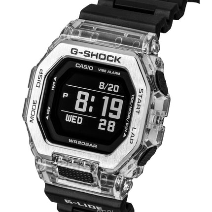 Orologio unisex Casio G-Shock G-Lide Digital Smartphone Link con cinturino in resina al quarzo GBX-100S-1 200M
