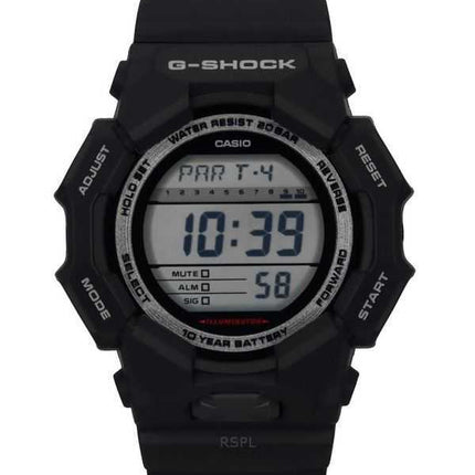 Casio G-Shock Digital Bio-Based Cinturino in resina nera Quadrante nero Quarzo GD-010-1 200M Orologio da uomo
