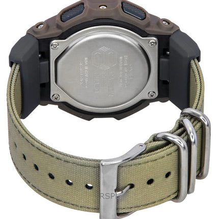 Orologio da uomo Casio G-Shock con cinturino in tessuto digitale al quarzo GD-010CE-5 200M