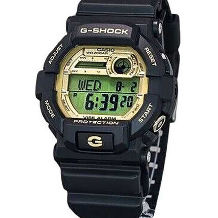 Casio G-Shock 10th Anniversary Orologio da uomo con cinturino in resina digitale e quadrante dorato al quarzo GD-350GB-1 200M