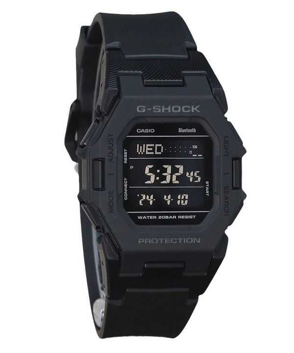 Casio G-Shock Digital Smartphone Link Cinturino in resina nera Quarzo GD-B500-1 200M Orologio da uomo