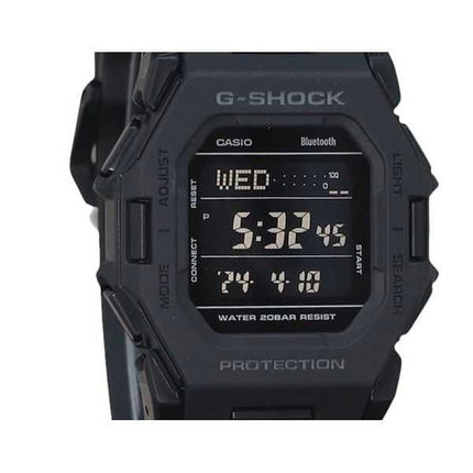 Casio G-Shock Digital Smartphone Link Cinturino in resina nera Quarzo GD-B500-1 200M Orologio da uomo
