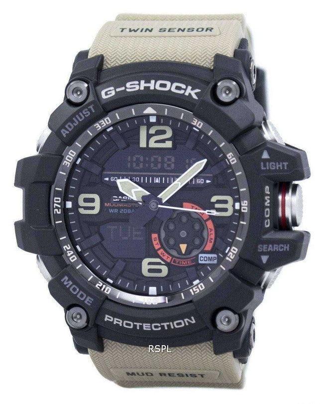 Casio G-Shock Mudmaster Analog Digital Twin Sensor GG-1000-1A5 GG1000-1A5 Orologio da uomo