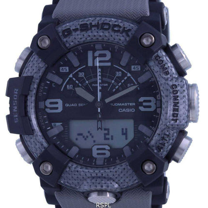 Orologio da uomo Casio G-Shock Mudmaster World Time Mobile Link analogico digitale GG-B100-8A GGB100-8 200M