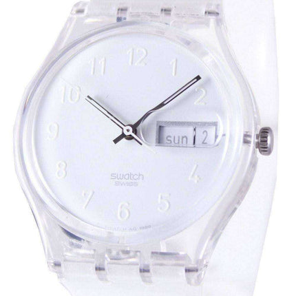 Swatch Originals Orologio al quarzo svizzero con rivestimento al quarzo in oro GK733