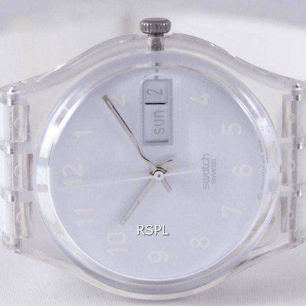 Swatch Originals Orologio al quarzo svizzero con rivestimento al quarzo in oro GK733